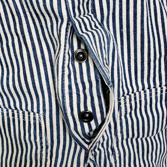 VINTAGE CARPENTERS CUTOFF BIB OVERALLS, 1960 BIG MAC BY JC PENNEY, UNION MADE - Picture 3 of 7